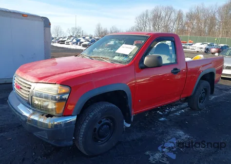 2008 GMC Canyon Yc1 from USA, damaged, VIN 1GTDT149588218052